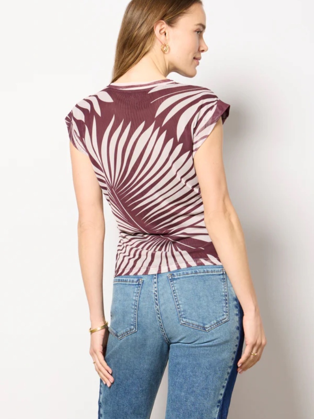 Sanctuary Dolman Mesh Tee — NWOT - Picture 2 of 12